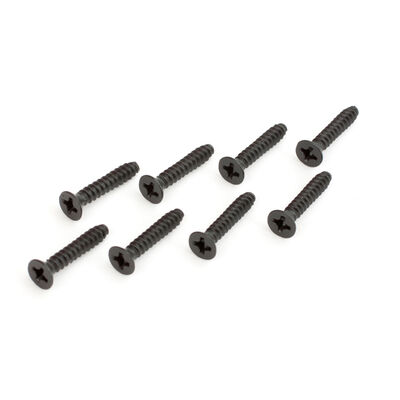 3X16mm Flat Head Tapping Screws (8) 3X16mm Flat Head Tapping Screws (8)