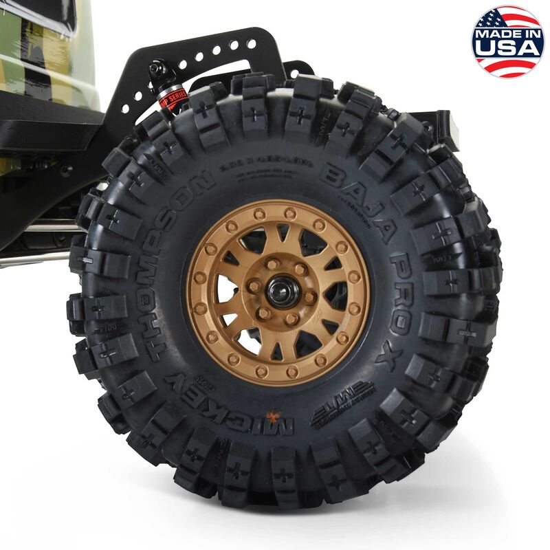 1/10 Limited Edition Mickey Thompson Baja Pro X G8 1.9" Crawler Tires Mounted 12mm Bronze Impulse (2)