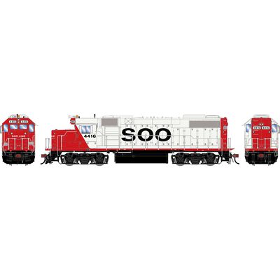 HO GEN GP38-2 Locomotive w/DCC & Sound, SOO # 4416 HO GEN GP38-2 Locomotive w/DCC & Sound, SOO # 4416