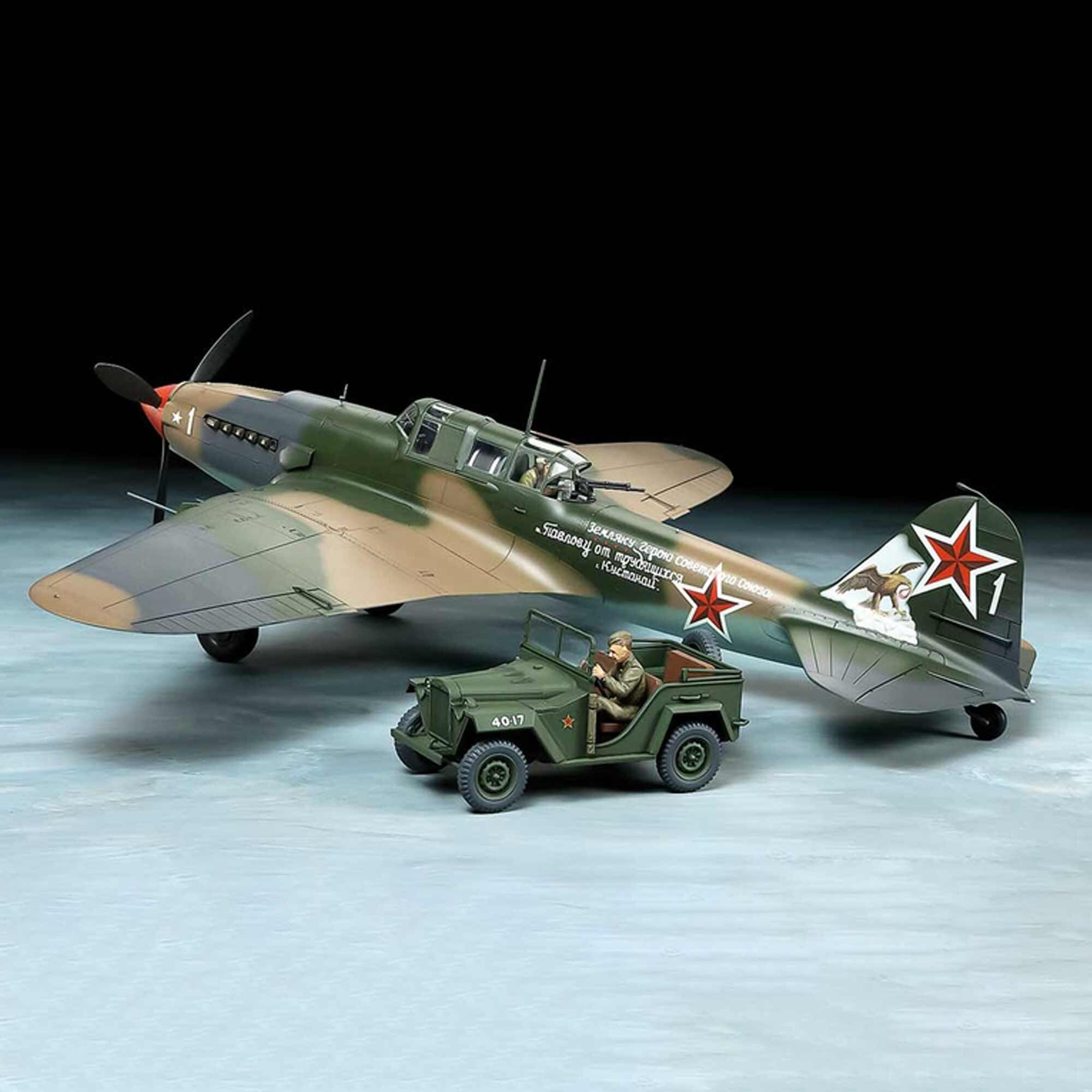 1/48 Ilyushin Il-2 Shturmovik & Gaz-67b Set | Horizon Hobby