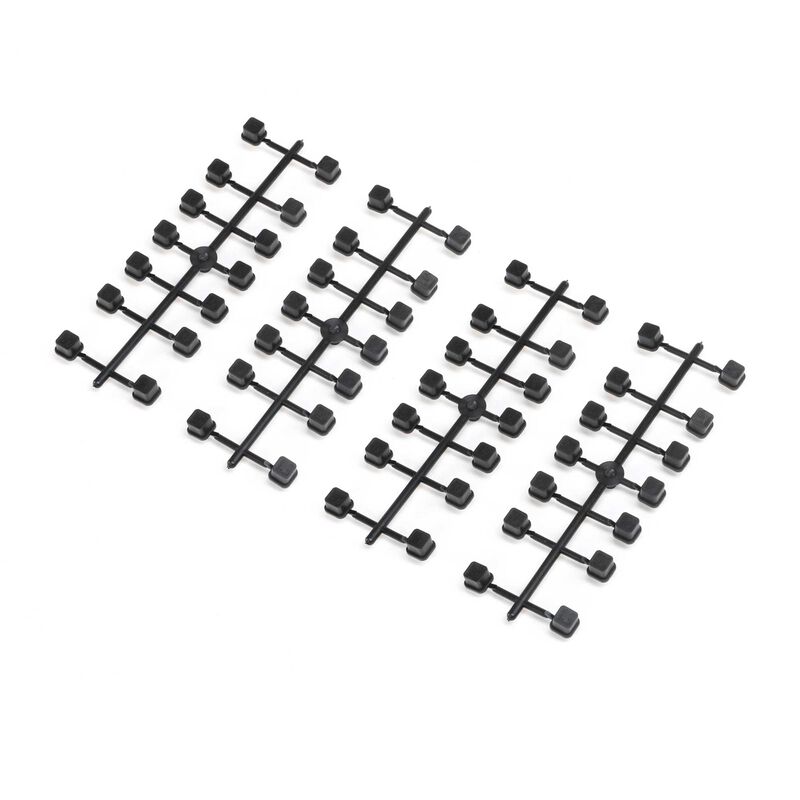 Losi Insert Set, Adjustable Pivot: 8X, 8XE 2.0