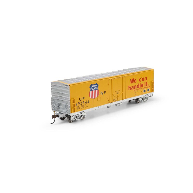 Athearn HO 50' Youngstown Plug Door Box Car, UP #492944