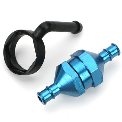 In-Line Fuel Filter, Blue In-Line Fuel Filter, Blue