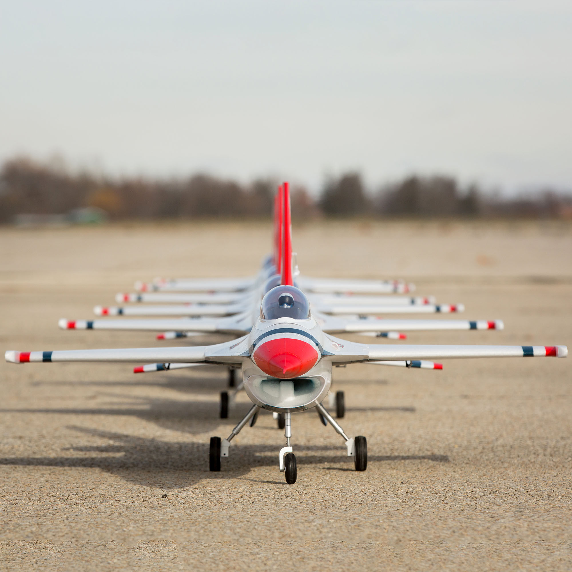 [���ܼ�] EFL178500 [E-FLITE] F-16 Thunderbirds 70mm EDF Jet BNF Basic with AS3X and SAFE Select