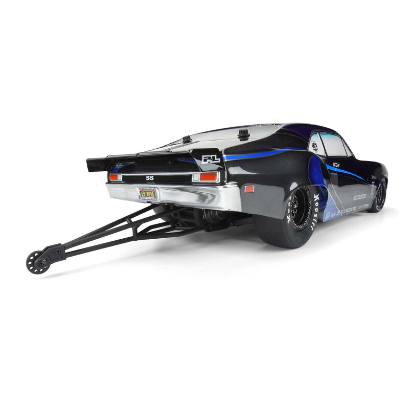 Wheelie Bar In Alluminio CNC Per Traxxas 1/10 Drag Slash 2WD - Antiribaltamento Regolabile