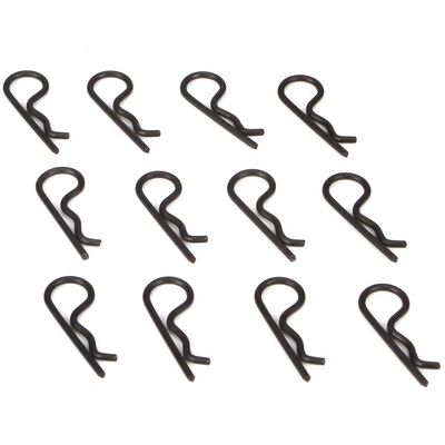 Body Clips, Black (12) Body Clips, Black (12): 22X-4 2.0