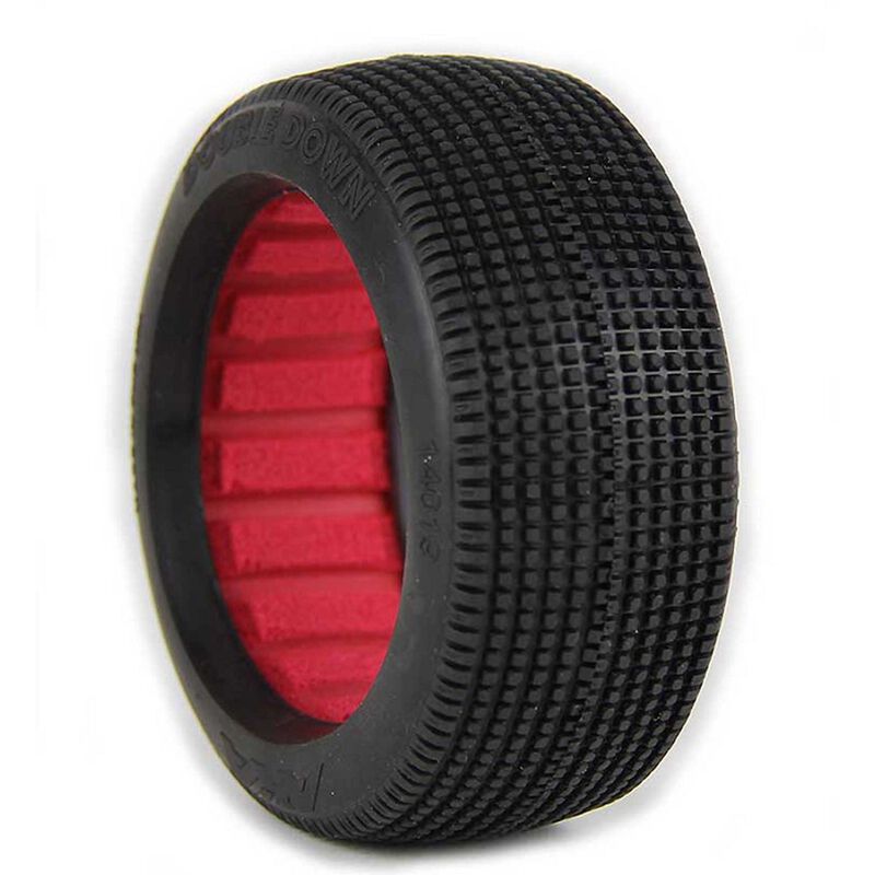 1/8 Double Down Soft Long Wear, Red Inserts (2): Buggy 1/8 Double Down Soft Long Wear, Red Inserts (2): Buggy