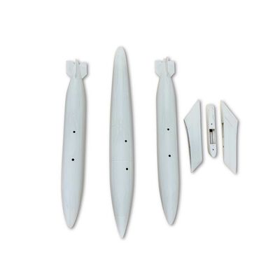 Drop Tanks and Pylons Set (3): OV-10 Bronco 20cc Drop Tanks and Pylons Set (3): OV-10 Bronco 20cc