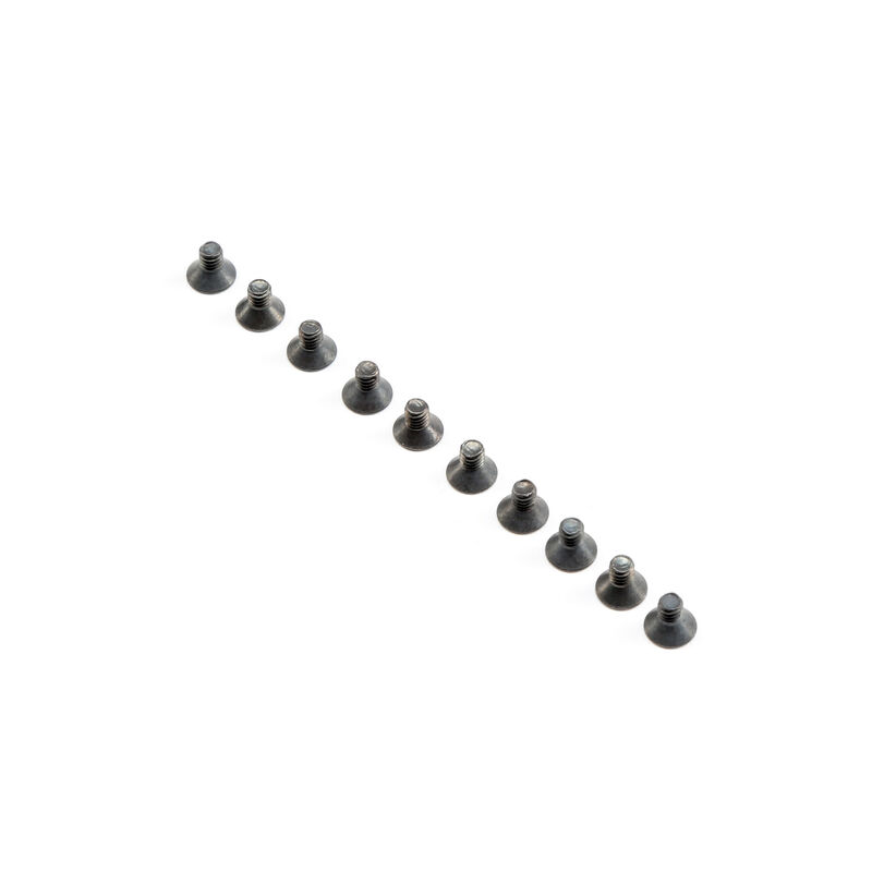 M2.5 x 4mm FH Screws (10): 8X