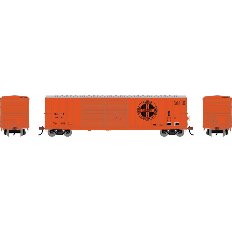 Athearn HO ATH 50' FMC 5077 DD Offset Box Car, SERA #4022