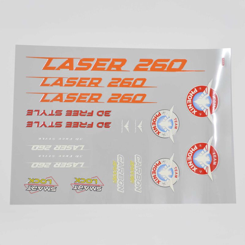 Decal Set: Laser 260 35cc ARF
