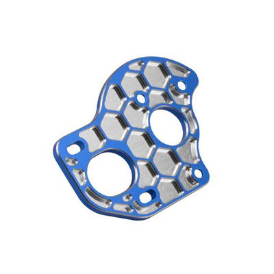 3-Gear Laydown Layback Trans Motor Plate, Blue B6.1, B6.2, B6.3, T6.2, SC6.2 3-Gear Laydown Layback Trans Motor Plate, Blue B6.1, B6.2, B6.3, T6.2, SC6.2