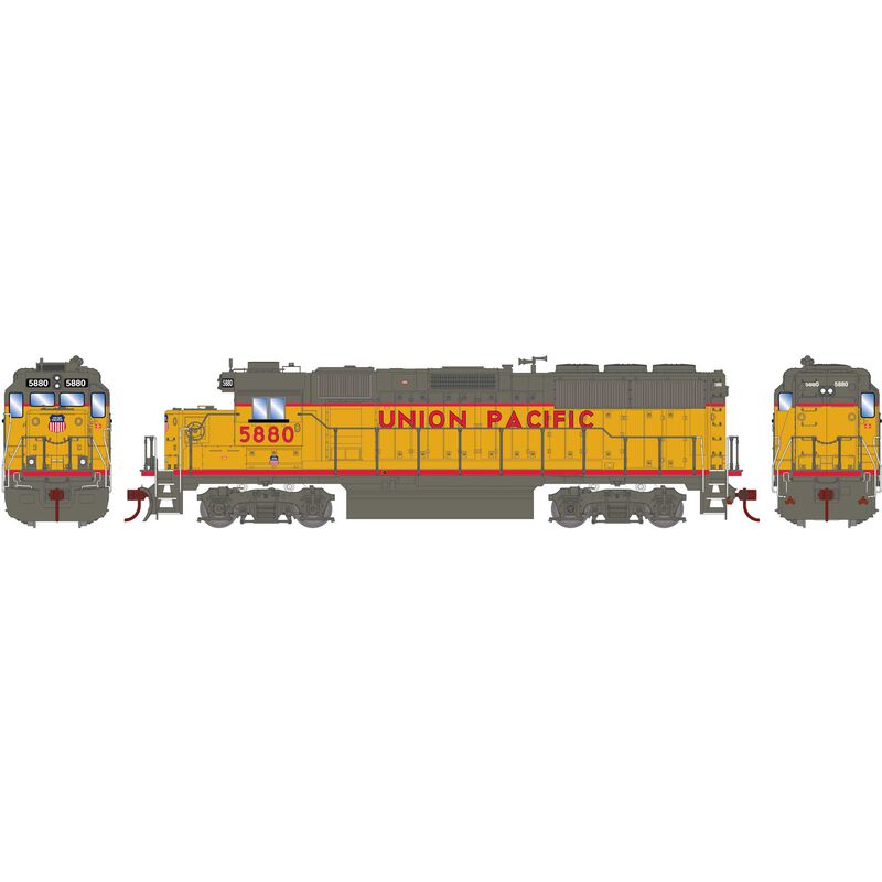 HO EMD GP60 Locomotive, Sound-Ready, UP #5880