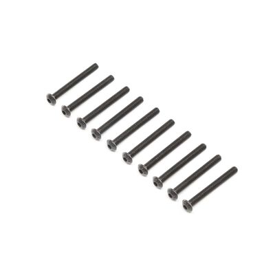Button Head Screws, Steel, Black Oxide, M4 x 35mm (10) Button Head Screws, Steel, Black Oxide, M4 x 35mm (10)