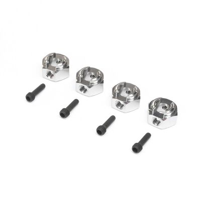 Aluminum Hex Hub, 12mm, Hard Anodized: RBX10 Aluminum Hex Hub, 12mm, Hard Anodized: RBX10