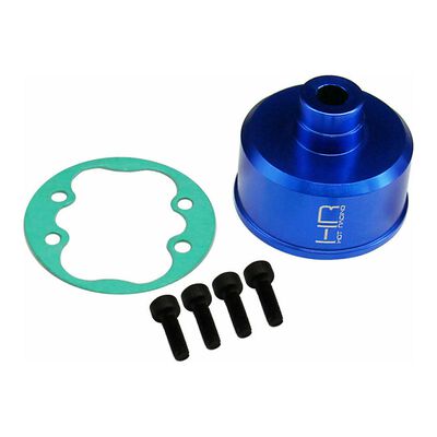 Aluminum Differential Carrier Case, 1/10 Traxxas Mini Maxx, Blue Aluminum Differential Carrier Case, 1/10 Traxxas Mini Maxx, Blue