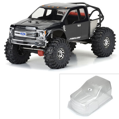 1/6 2017 Ford F-250 Super Duty Cab-Only Clear Body: SCX6 1/6 2017 Ford F-250 Super Duty Cab-Only Clear Body: SCX6