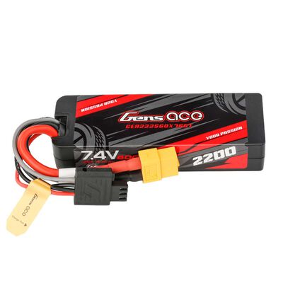 7.4V 2200mAh 2S 60C Hardcase G-Tech LiPo Battery: XT60 7.4V 2200mAh 2S 60C Hardcase G-Tech LiPo Battery: XT60