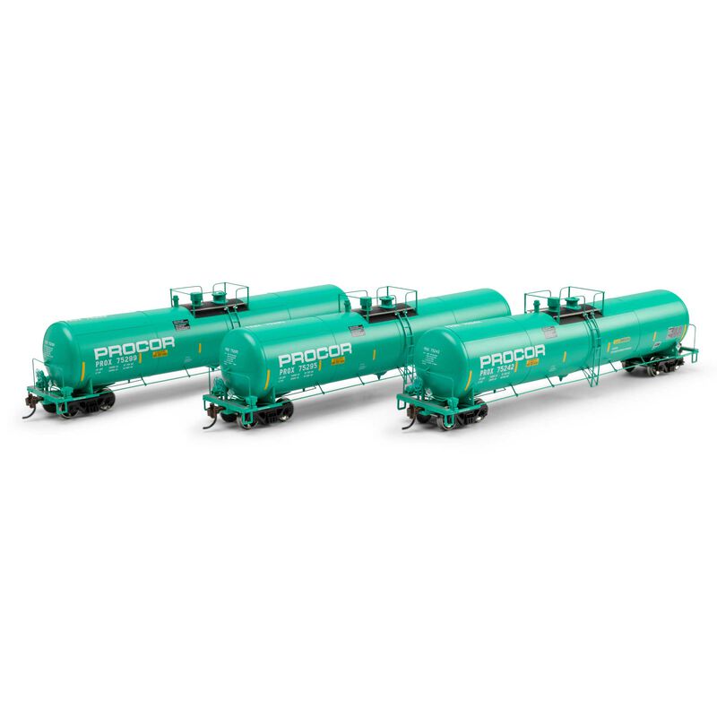 Athearn HO ATH 30K Ethanol Tank Car, PROX #75242/75295/75299 (3) Athearn HO ATH 30K Ethanol Tank Car, PROX #75242/75295/75299 (3)