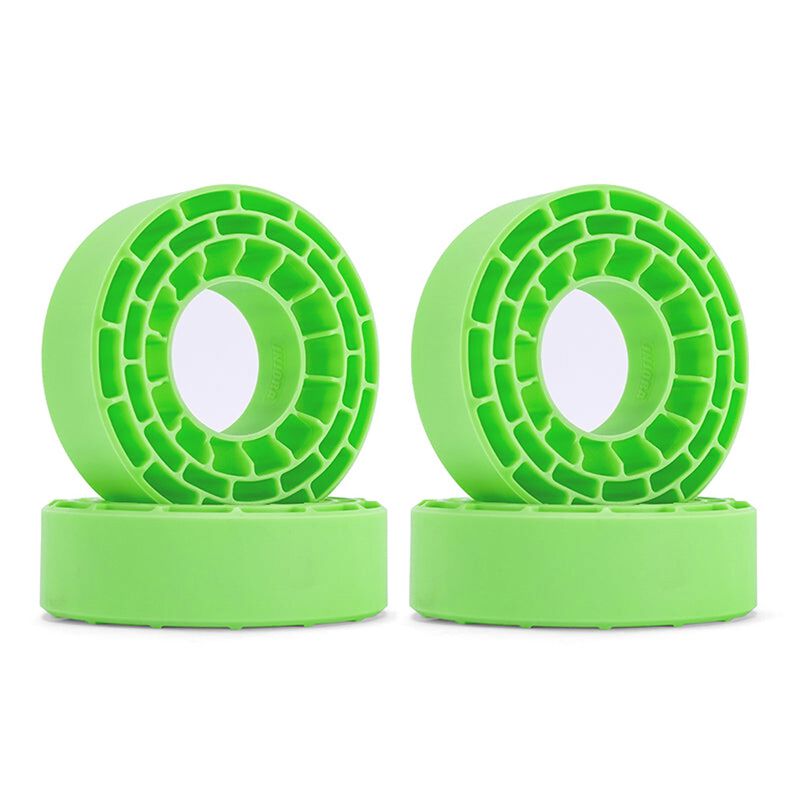 INJORA 62-64mm Silicone Inserts for 1.0" Rock Crawler Tires, Soft (4)