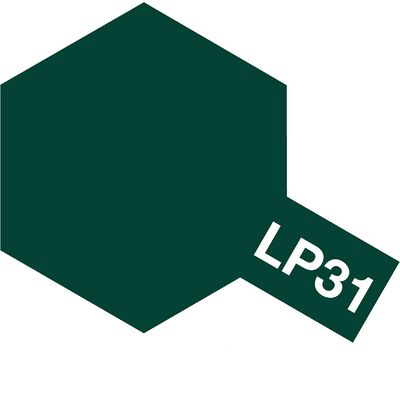 Lacquer Paint, LP-31 Dark Green 2 (IJN), 10 mL Lacquer Paint, LP-31 Dark Green 2 (IJN), 10 mL