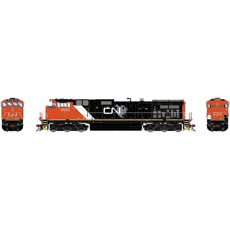 HO GE Dash 9-44CW Locomotive, CN #2522