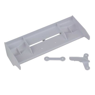 Wing, White, 1/8 Team Associated RC8B4 Wing, White, 1/8 Team Associated RC8B4