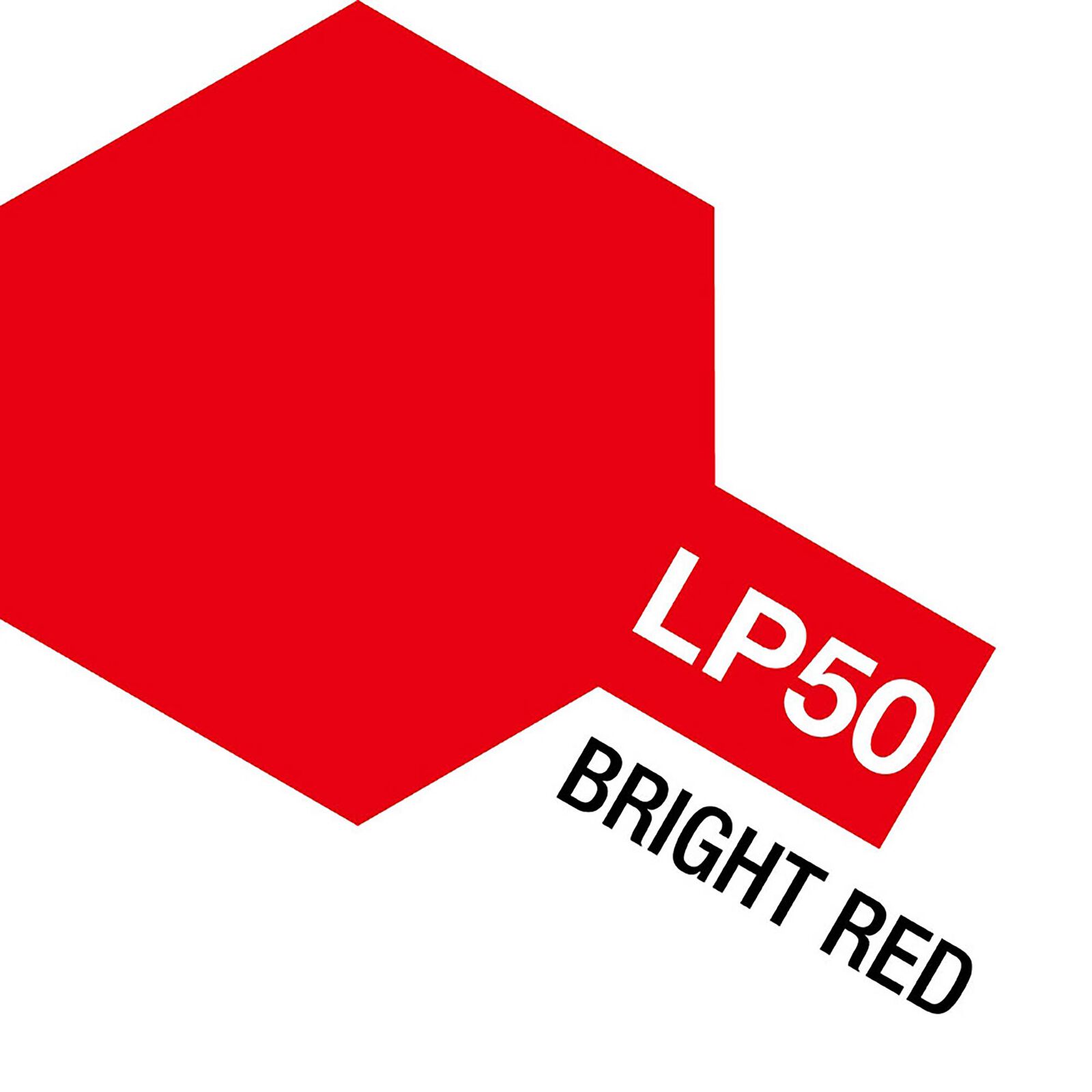 Lacquer Paint, LP-50 Bright Red, 10 mL
