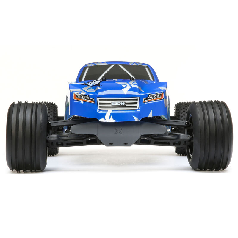 1/10 Circuit 2WD Stadium Truck Brushed RTR, Blue/White