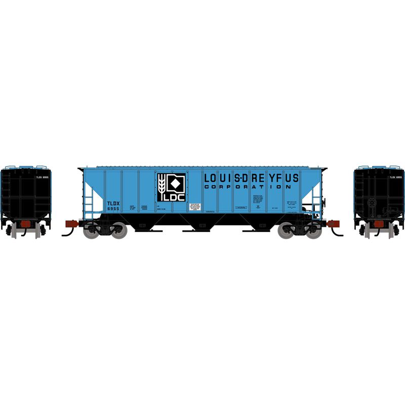 N ATH PS 4427 Covered Hopper, TLDX #6955 N ATH PS 4427 Covered Hopper, TLDX #6955