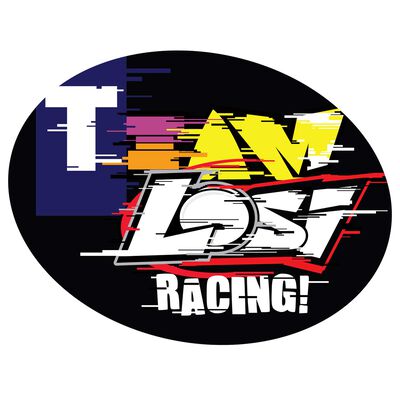 Retro Team Losi Sticker Retro Team Losi Sticker