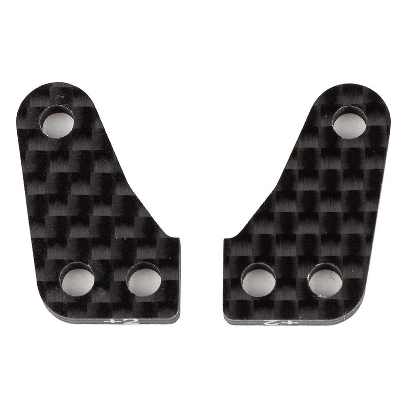 Factory Team +2 Degree Steering Block Arms, 1/10 Team Associated RC10B74
