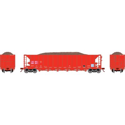 HO RTR 5Bay Rapid Discharge Hopper ITGX Red #10181 HO RTR 5Bay Rapid Discharge Hopper ITGX Red #10181