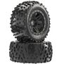 1/8 Sand Scorpion DB XL Rear 2.2/3.0 Pre-Mounted Tires, 12mm Hex, Black (2)