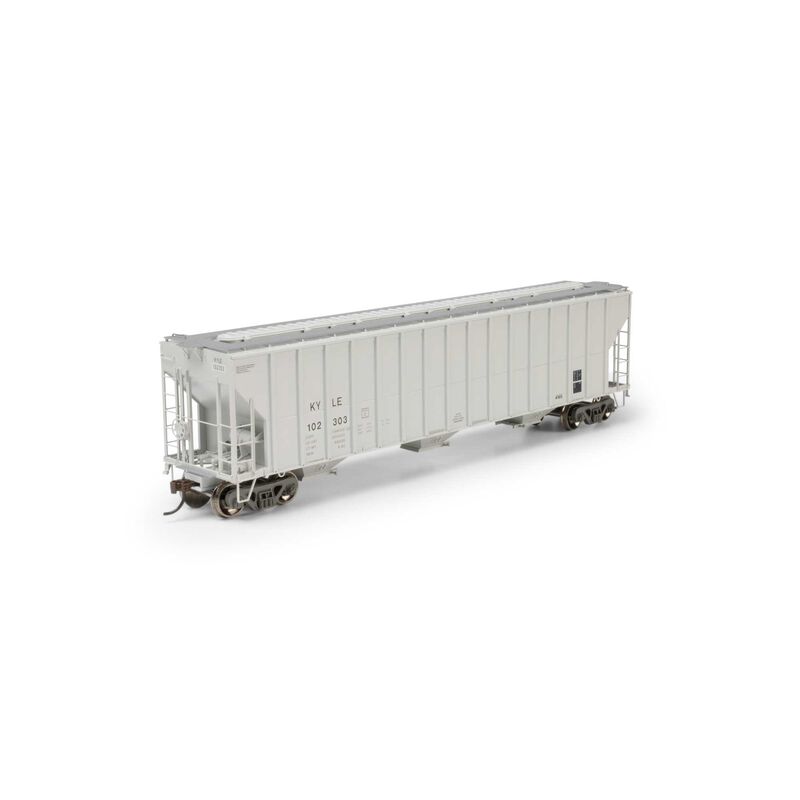 Athearn HO ATH FMC 4700 Covered Hopper, Primed For Grime KYLE #102303