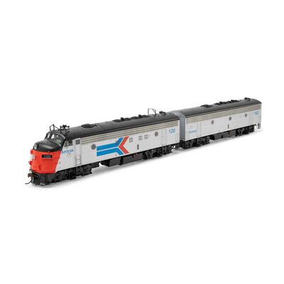 HO FP7A/F7B Locomotive with DCC & Sound, AMTK #120/162 HO FP7A/F7B Locomotive with DCC & Sound, AMTK #120/162
