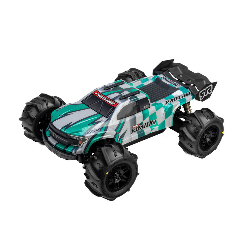 1/16 Limited Edition Pre-Cut/Pre-Painted Brute Body Checkmate with Clipless System: ARRMA MINI KRATON
