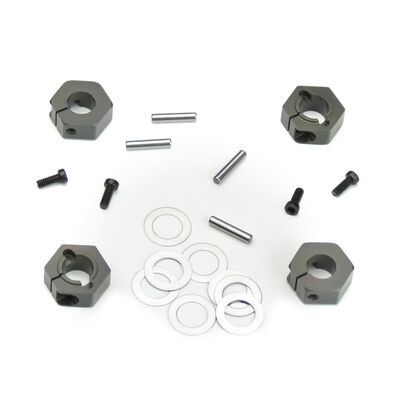12mm Aluminum Hex Adapters for M6 Driveshafts 12mm Aluminum Hex Adapters for M6 Driveshafts