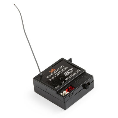 10 Amp Brushed 2-in-1 ESC / SLT Receiver Combo 10 Amp Brushed 2-in-1 ESC / SLT Receiver Combo
