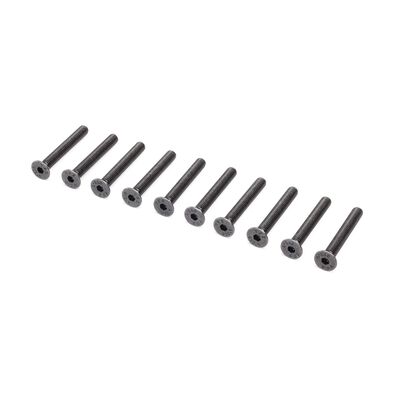 Flat Head Screws, M4 x 30mm (10) Flat Head Screws, M4 x 30mm (10)