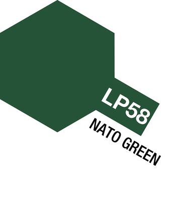 Lacquer Paint, LP-58 NATO Green 10 mL Lacquer Paint, LP-58 NATO Green 10 mL