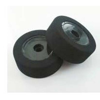 1/10 Foam Custom Works Dirt Oval Rear Mounted Tires, Green (2) 1/10 Foam Custom Works Dirt Oval Rear Mounted Tires, Green (2)