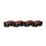 HO RTR 26' Ore Car Low Side with Load, FROMX #3 (4)