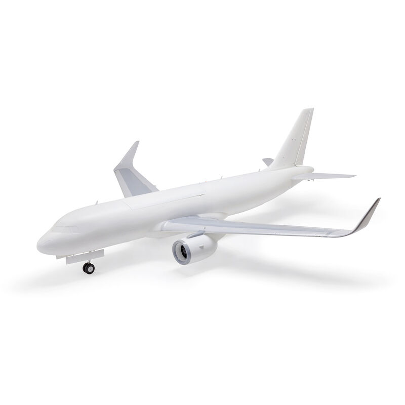 Airbus A320neo Twin 64mm EDF BNF Basic with AS3X+ and SAFE Select, Base White