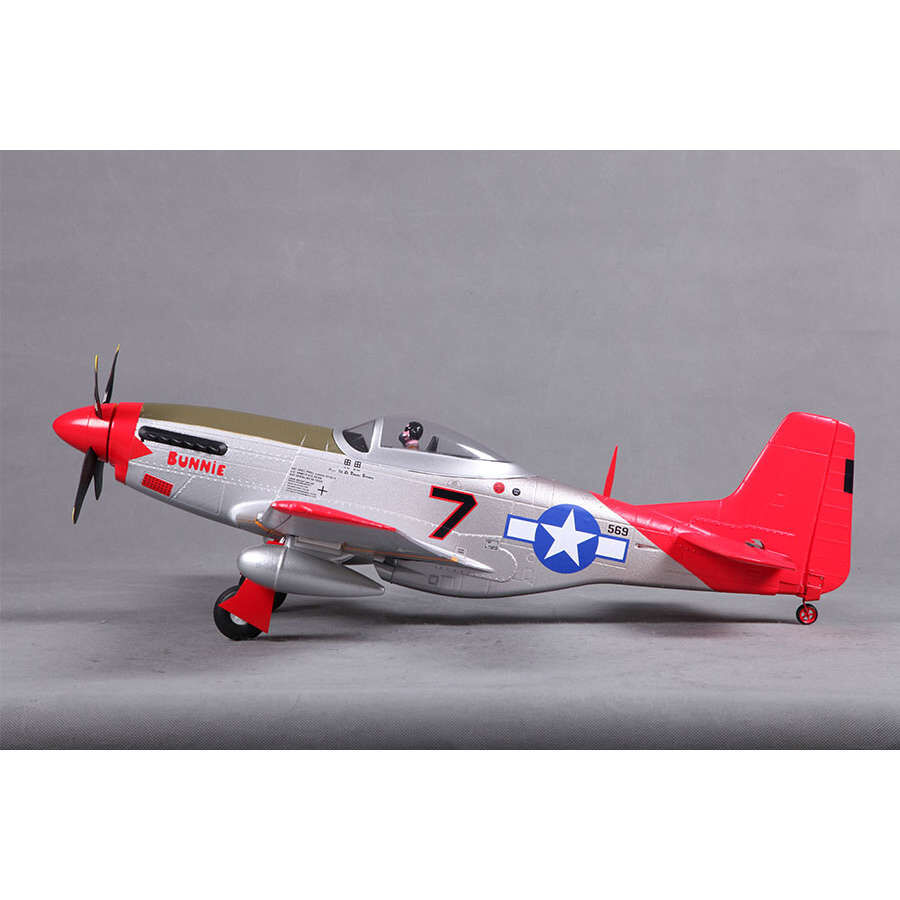 FMS P-51 Red Tail PNP 800mm | Horizon Hobby