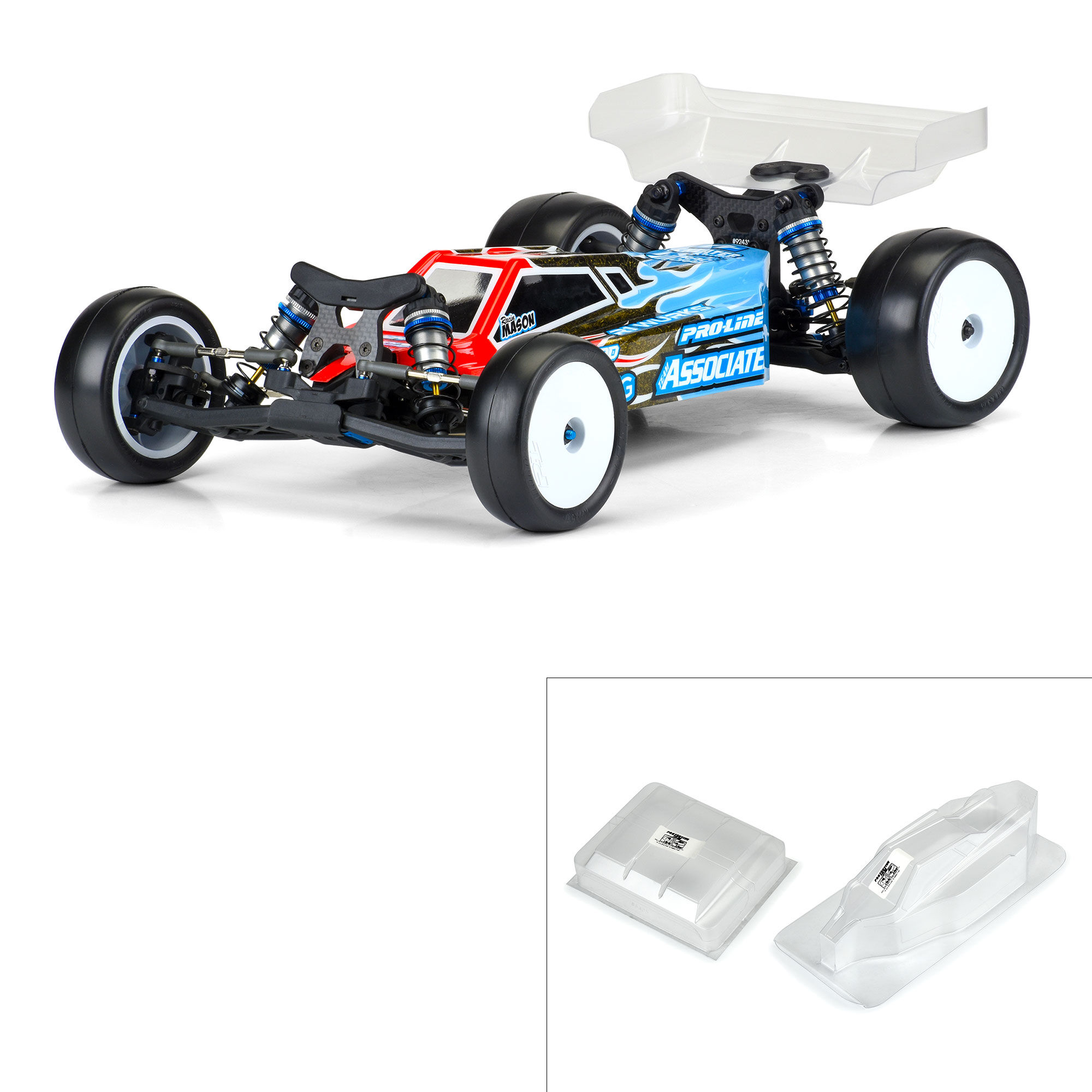 Pro-Line Racing 1/10 Axis Light Weight Clear Body: AE B7 | Horizon