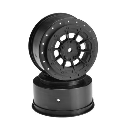 Hazard Wheel, Black: Losi SCTE Hazard Wheel, Black: Losi SCTE