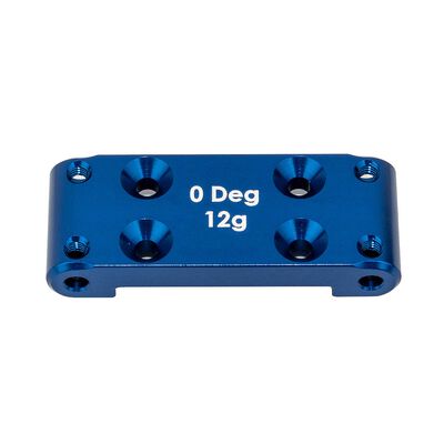 RC10B6.4 Front Aluminum Bulkhead, Blue RC10B6.4 Front Aluminum Bulkhead, Blue