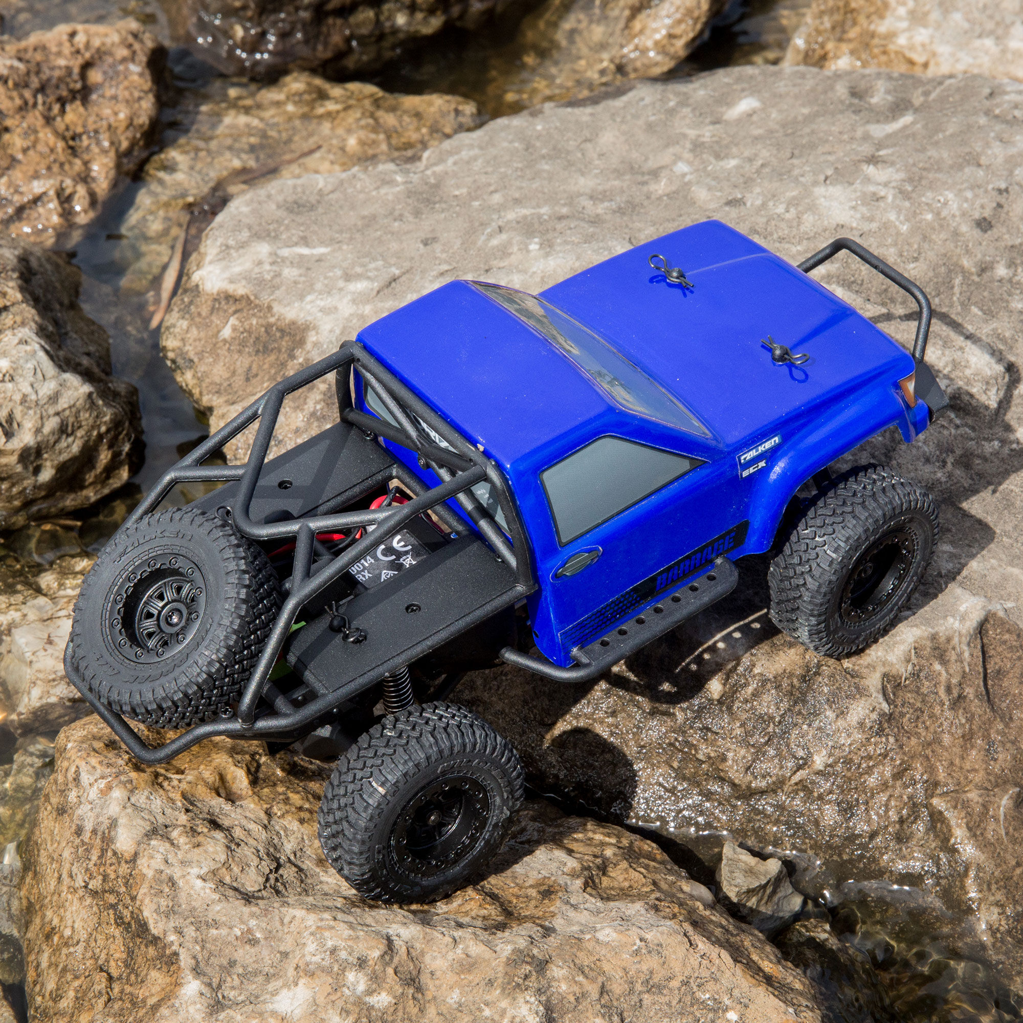 ECX 1/24 Barrage 4WD Scaler Rock Crawler RTR, Blue | Horizon ECX 1/24 Barrage 4WD Scaler Rock Crawler RTR, Blue | Horizon