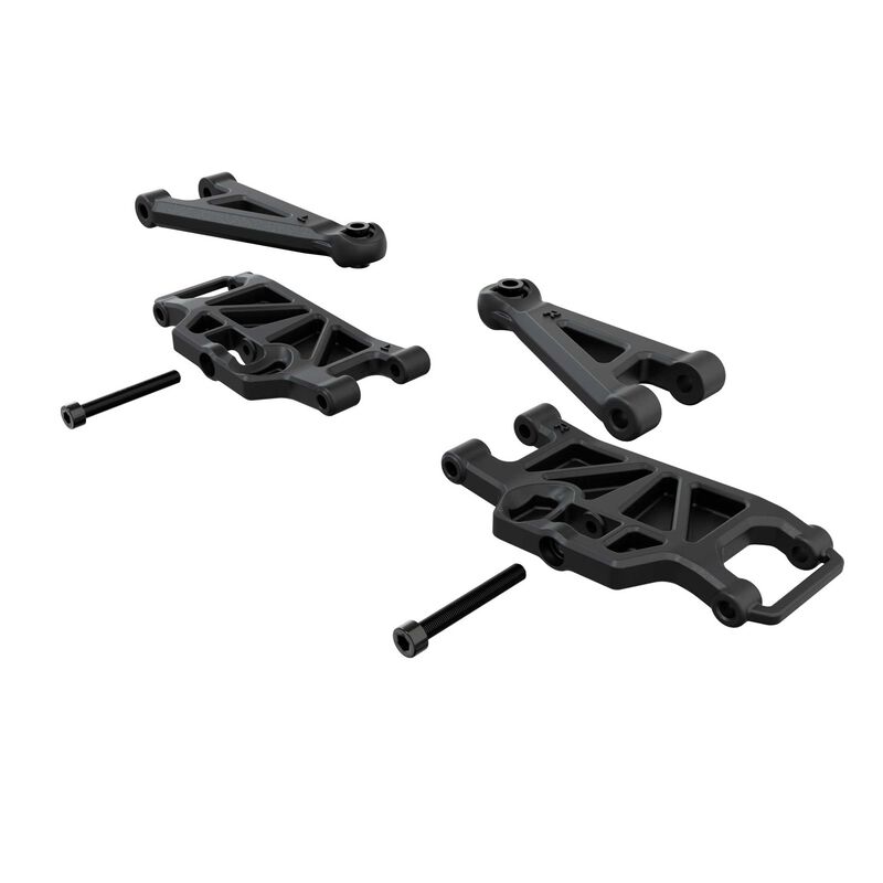 ARRMA Rear Suspension Arm Set Type F: GROM